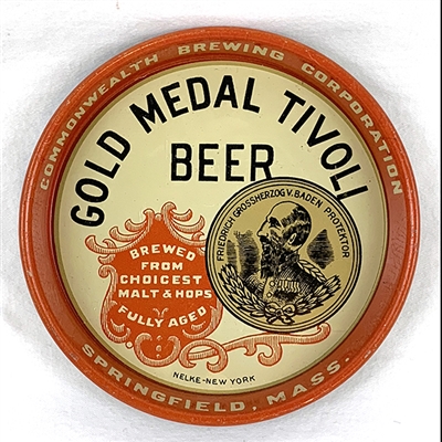 NABA NOT- Tivoli Gold Medal Beer Commonwealth Brewing Tip Tray