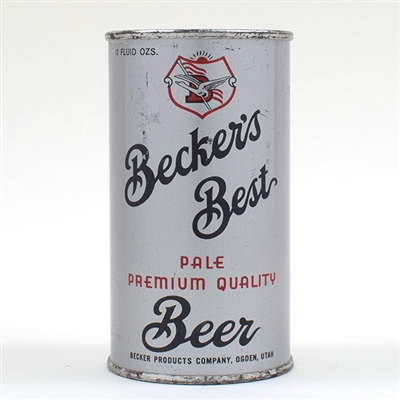 Beckers Best Beer Opening Instruction Flat Top 35-25