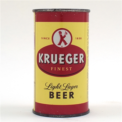 Krueger Beer Flat Top BROWN ACCENTS 90-16
