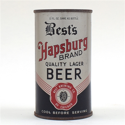 Bests Hapsburg Beer Opening Instruction Flat 80-19