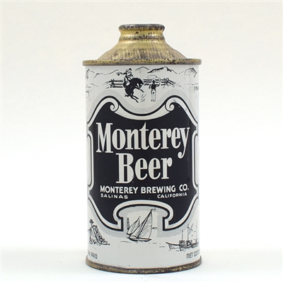 Monterey Beer Cone Top BLACK 174-10 FANTASTIC