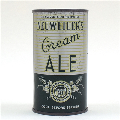 Neuweilers Cream Ale Opening Instruction Flat 102-34