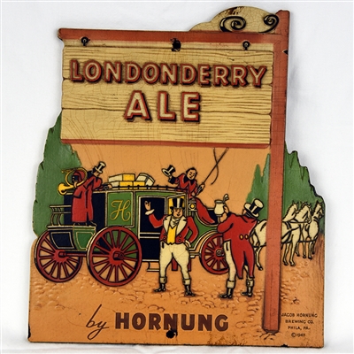 NABA LOT- Hornung Londonderry Ale Composite Sign