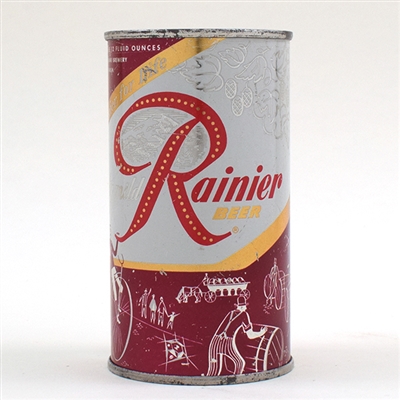 Rainier Beer Jubilee Set Can MAROON L118-30