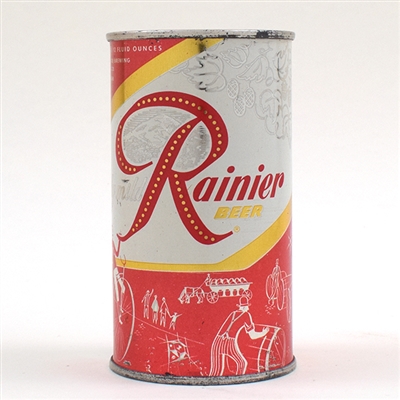 Rainier Beer Jubilee Set Can BRIGHT RED Unlisted