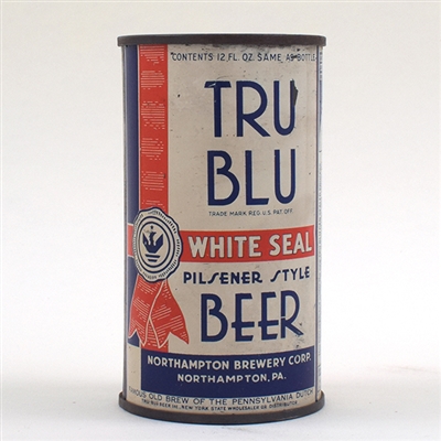 Tru Blu Beer Opening Instruction Flat Top 140-13