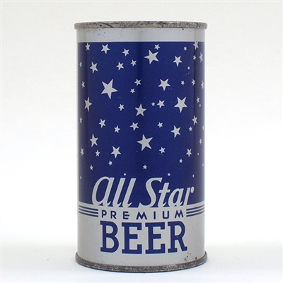 All Star Beer Opening Instruction Flat Top 29-32 STUNNING!