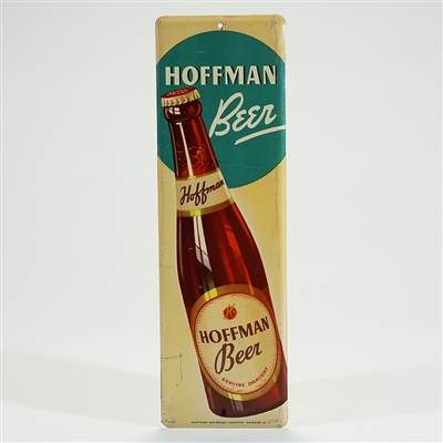 Hoffman Beer Tin Sign Doorpush -SWEET RARE-