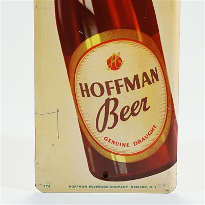 Hoffman Beer Tin Sign Doorpush -SWEET RARE-