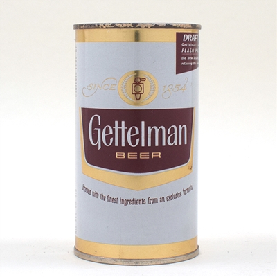 Gettelman Beer Flat Top 69-25 -DRAFT FRESH-