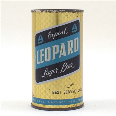 Leopard Beer New Zealand Flat Top