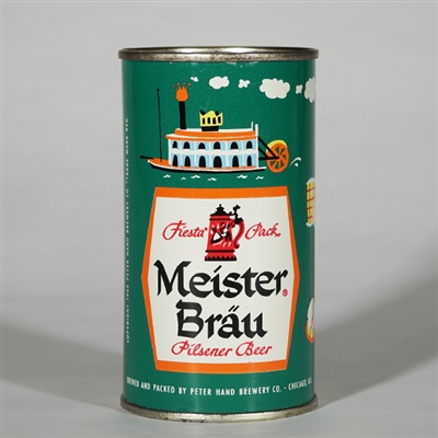 Meister Brau Fiesta Pack Stein Steamboat Orange Trim 98-4