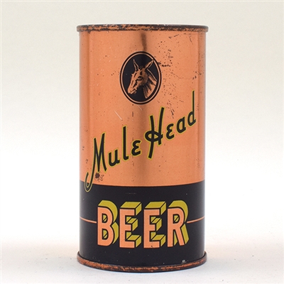 Mule Head Beer Opening Instruction Flat Top 101-1 -RARE SO CLEAN-