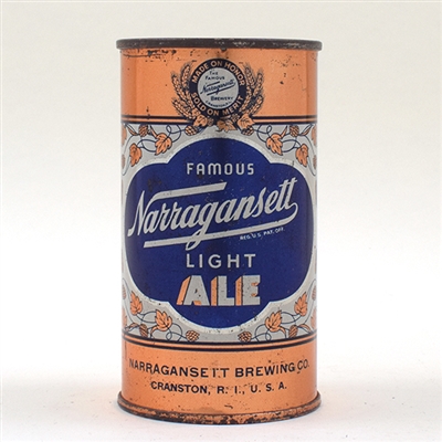 Narragansett Light Ale Flat Top 101-15 -RARE-