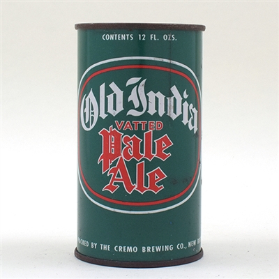 Old India Vatted Pale Ale Cremo Flat Top 107-11 -RARE-