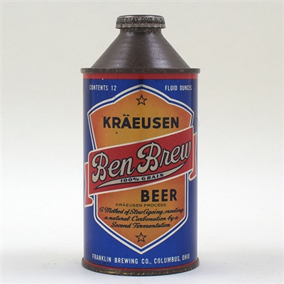 Ben Brew Beer Cone Top 151-15