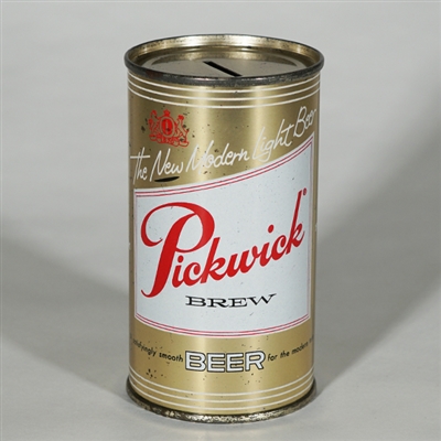 Pickwick BREW Flat Top Can 115-6 -RARE CLEAN-