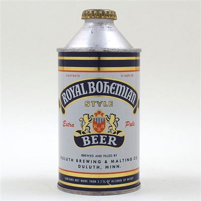 Royal Bohemian Beer Cone Top 182-24 -SO CLEAN-