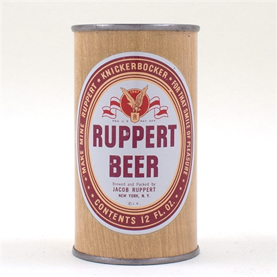 Ruppert Beer Flat Top KNICKERBOCKER 126-10