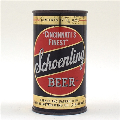 Schoenling Beer 131-37 -EARLY RARE VERSION SHARP EXAMPLE-