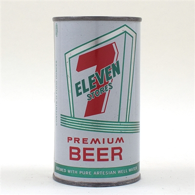 Seven Eleven 7-11 Beer Flat Top 132-30 -SHARP RARE-