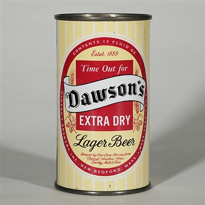 Dawsons Extra Dry Lager Beer Flat Top 53-18 -TOUGH-