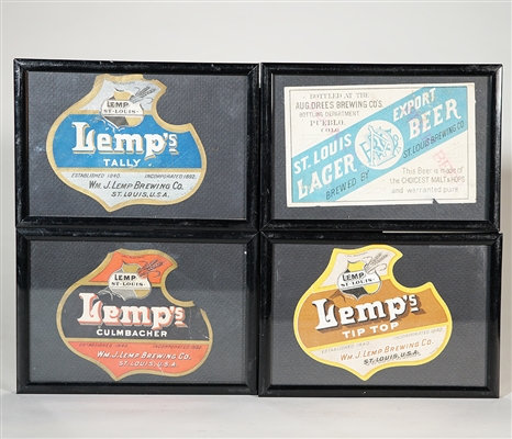 Lemps Aug Drees Brewing Pre-prohibition Beer Labels