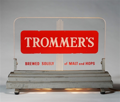 Trommers Back Bar Illuminated Sign
