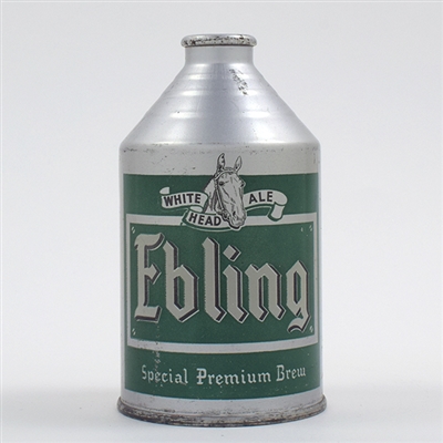 Eblings White Head Ale Crowntainer Cone Top 193-8