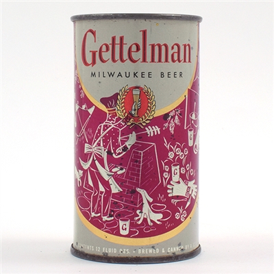 Gettelman Beer Purple Series BBQ and TV Flat Top 69-9