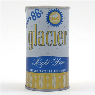 Glacier Beer 6 FOR 88 Pull Tab TOUGH 68-35