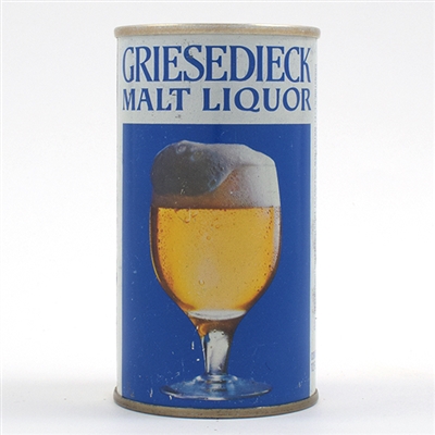 Griesedieck Malt Liquor Test Pull Tab RARE 233-5