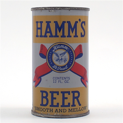 Hamms Beer Opening Instruction GRAY Flat Top 79-15