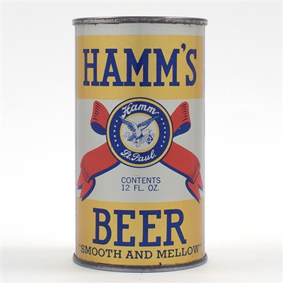 Hamms Beer Opening Instruction Flat Top 79-16