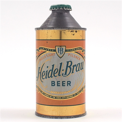 Heidel-Brau Beer Cone Top 168-25