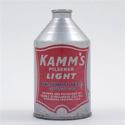 Kamms Beer Crowntainer Cone Top IRTP NAVY BLUE 196-4