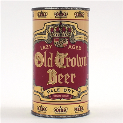 Old Crown PALE DRY Opening Instruction IRTP Flat 105-16