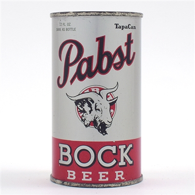 Pabst Bock Opening Instruction Flat Top 112-3 CLEAN