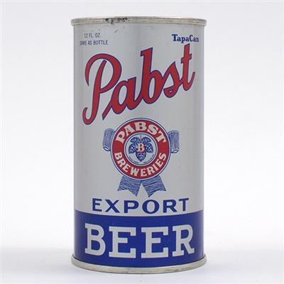 Pabst Export Beer Opening Instruction Flat Top LIKE NEW 111-14