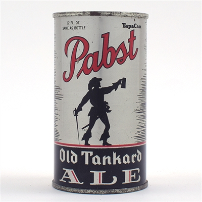Pabst Old Tankard Ale Instructional Flat Top METALLIC 110-37 RARE R10