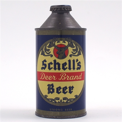 Schells Deer Brand Beer Cone Top STRONG 183-8