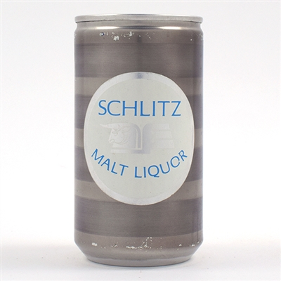 Schlitz Malt Liquor Paper Label Pull Tab Unlisted SILVER BANDED