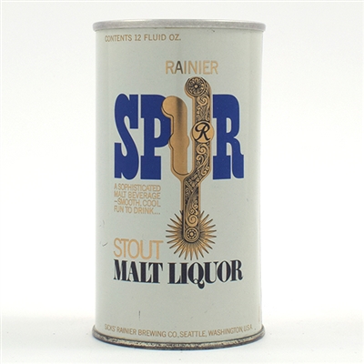 Spur Malt Liquor Rainier Fan Tab 125-30