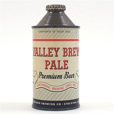 Valley Brew Pale Beer Cone Top IRTP 188-11