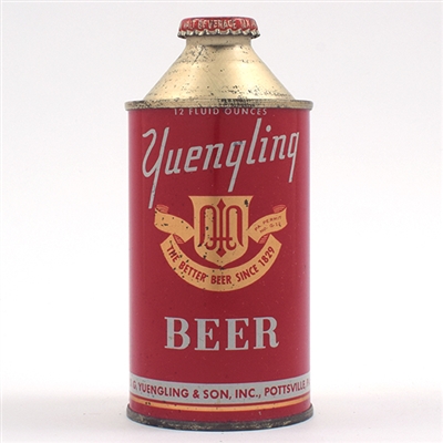 Yuengling Beer Cone Top METALLIC Non-IRTP 189-26