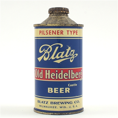 Blatz Old Heidelberg Beer Cone Top 153-19