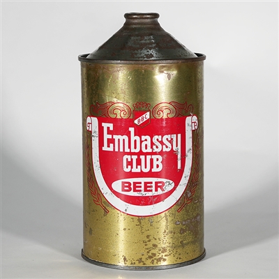 Embassy Club Beer Quart Cone 207-17