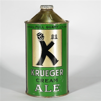 Krueger Cream Ale Quart Cone 213-10