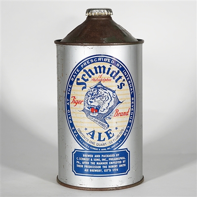 Schmidts Tiger Brand Ale Quart Cone 218-14