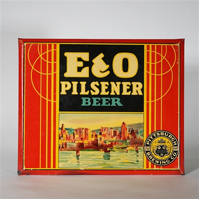 E and O Pilsener Beer TOC Sign
